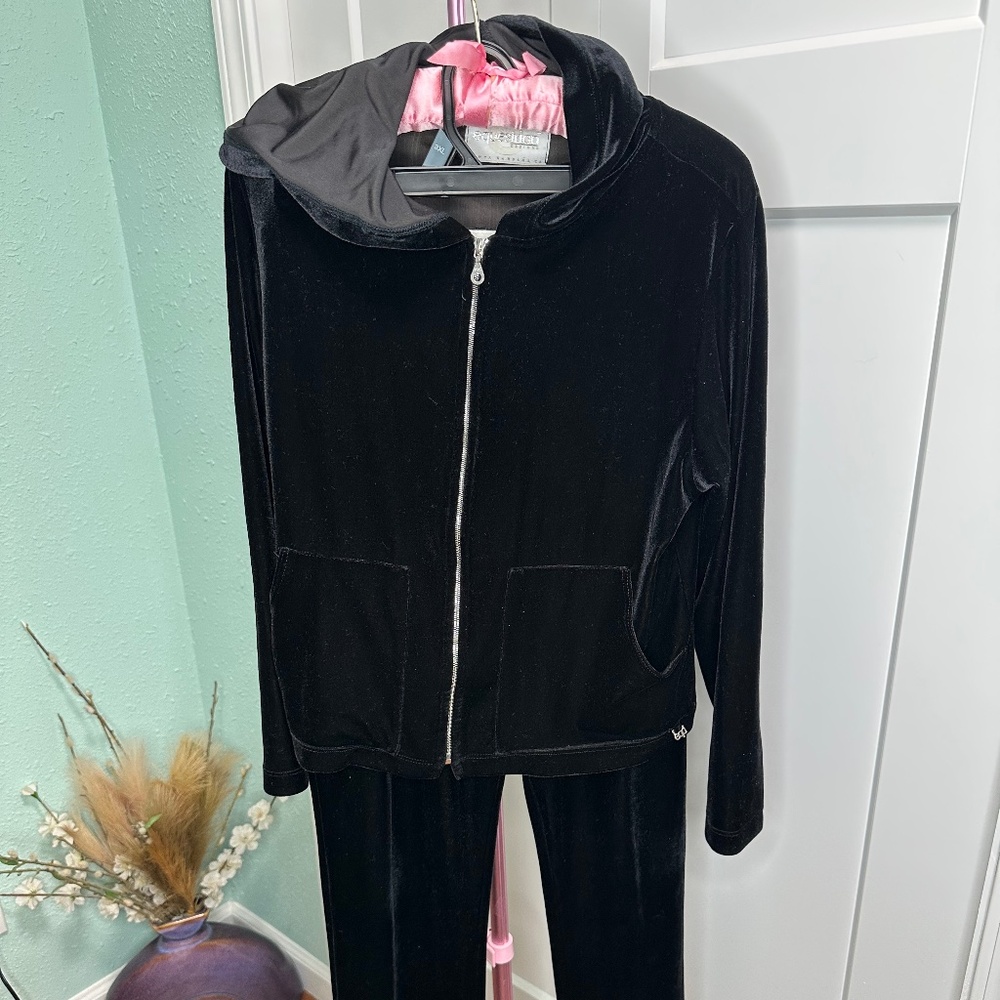 equestrian designs womens tracksuit Small, black, horse riding
